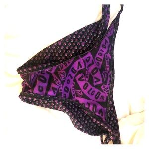 Volcom bikini bottoms(reversible)